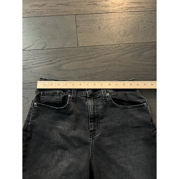 Levi’s Signature Shorts Boys 18 Regular Loose Skate Fit Black Denim Y2K - Picture 7 of 7